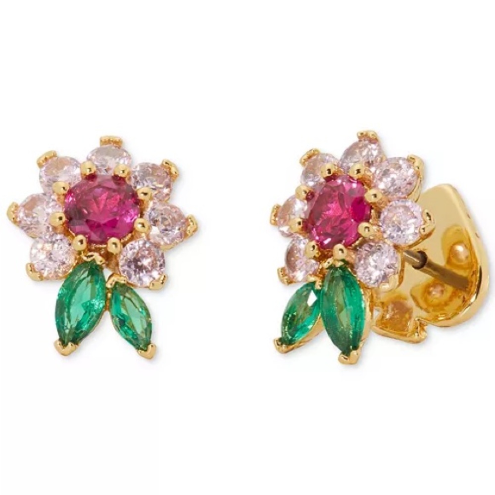 Kate Spade ♠️ Gold-Tone Bloom Cluster Stud Earrings